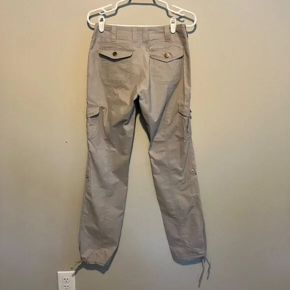 Boston Proper Convertible Cargo Pant Color gray size 00 - Picture 5 of 7